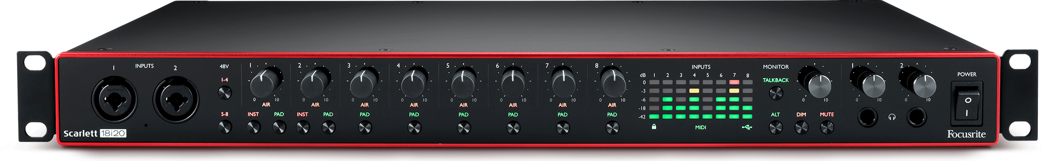 Scarlett 18i20 Gen3追加画像 Scarlett 18i20 Gen3追加画像