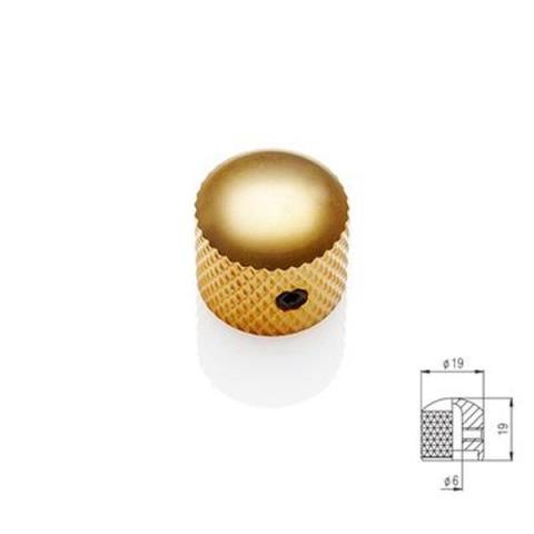 Dome Knob Gold Satinサムネイル