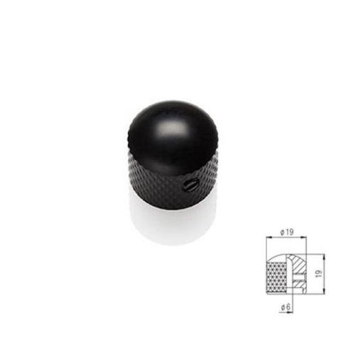 Dome Knob Black Satinサムネイル