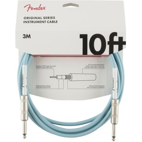 Fender-シールドケーブルOriginal Cable 10FT Daphne Blue