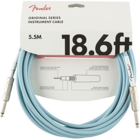 Fender-シールドケーブルOriginal Cable 18.6FT Daphne Blue