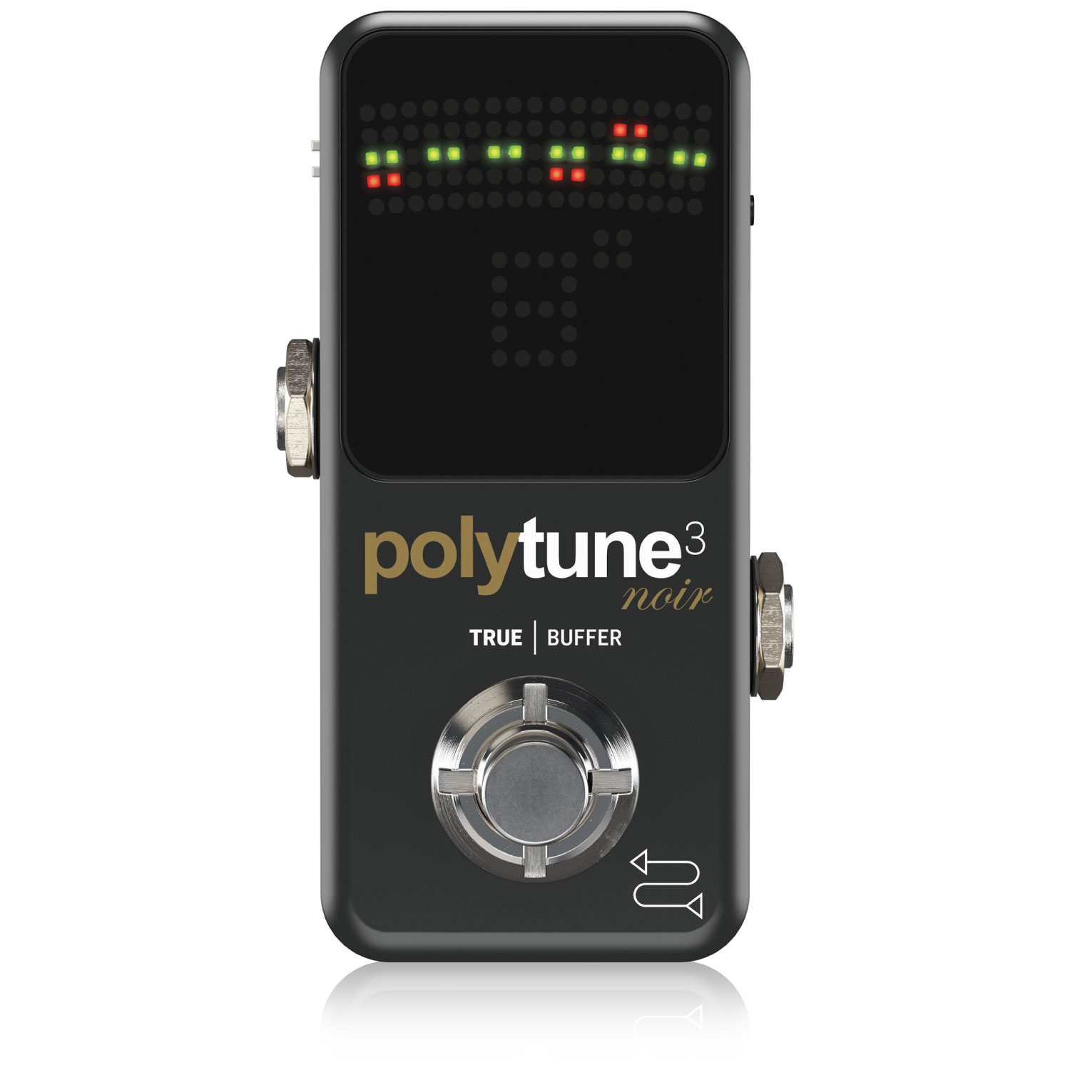 TC Electronic Polytuneシリーズ ペダルチューナーPOLYTUNE 3 NOIR新品 