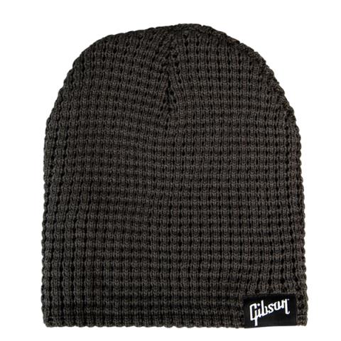 Gibson-ニットキャップG-BEANIE2 Charcoal Logo Beanie