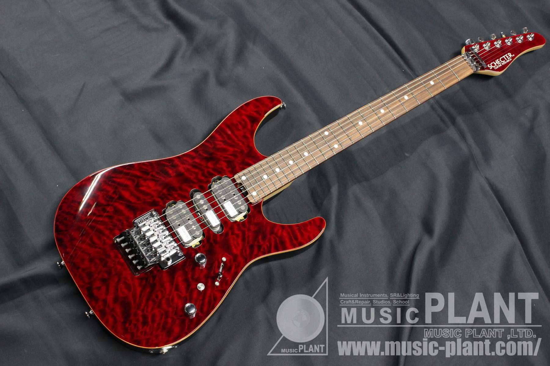 SCHECTER NVシリーズ エレキギターNV-III-24-AL RED/R新品在庫状況をご確認ください | MUSIC PLANT