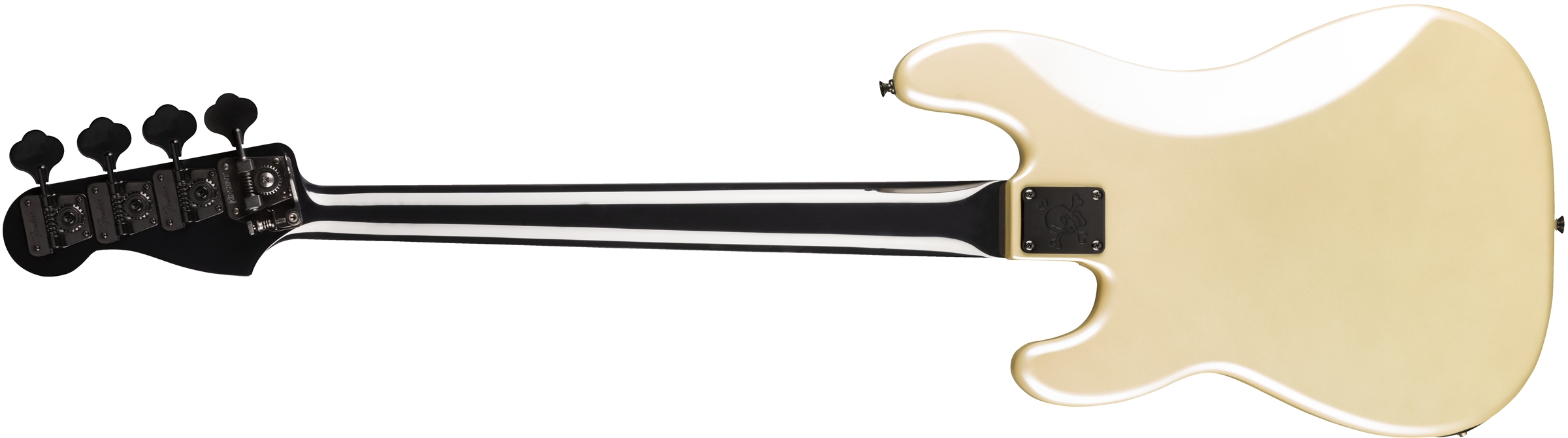 Duff McKagan Deluxe Precision Bass White Pearl背面画像 Duff McKagan Deluxe Precision Bass White Pearl背面画像