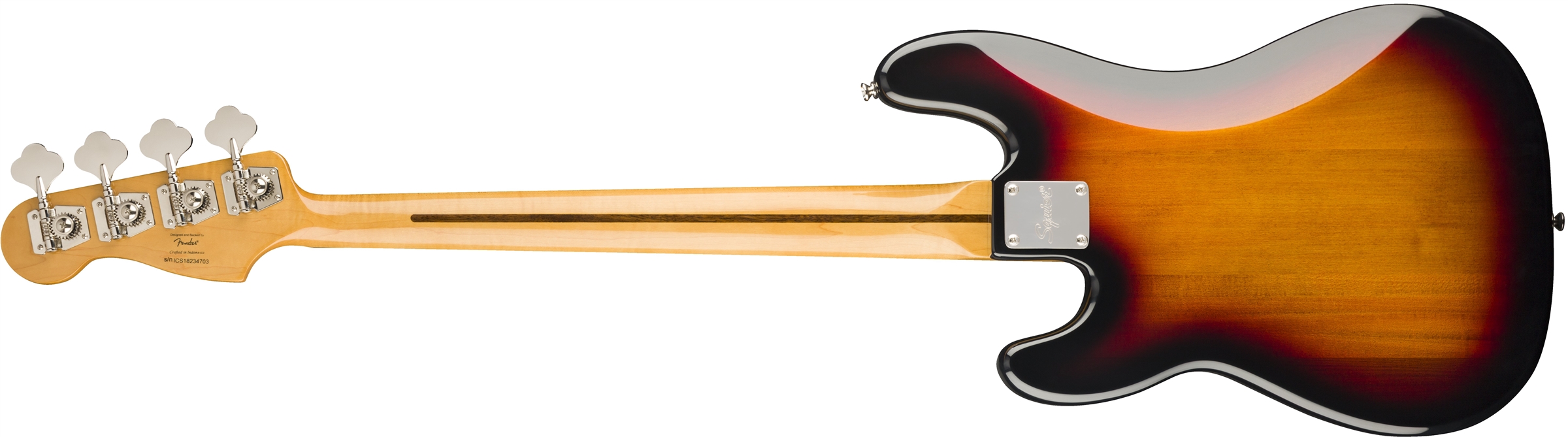 SQ CV 60s P BASS 3-Color Sunburst背面画像 SQ CV 60s P BASS 3-Color Sunburst背面画像
