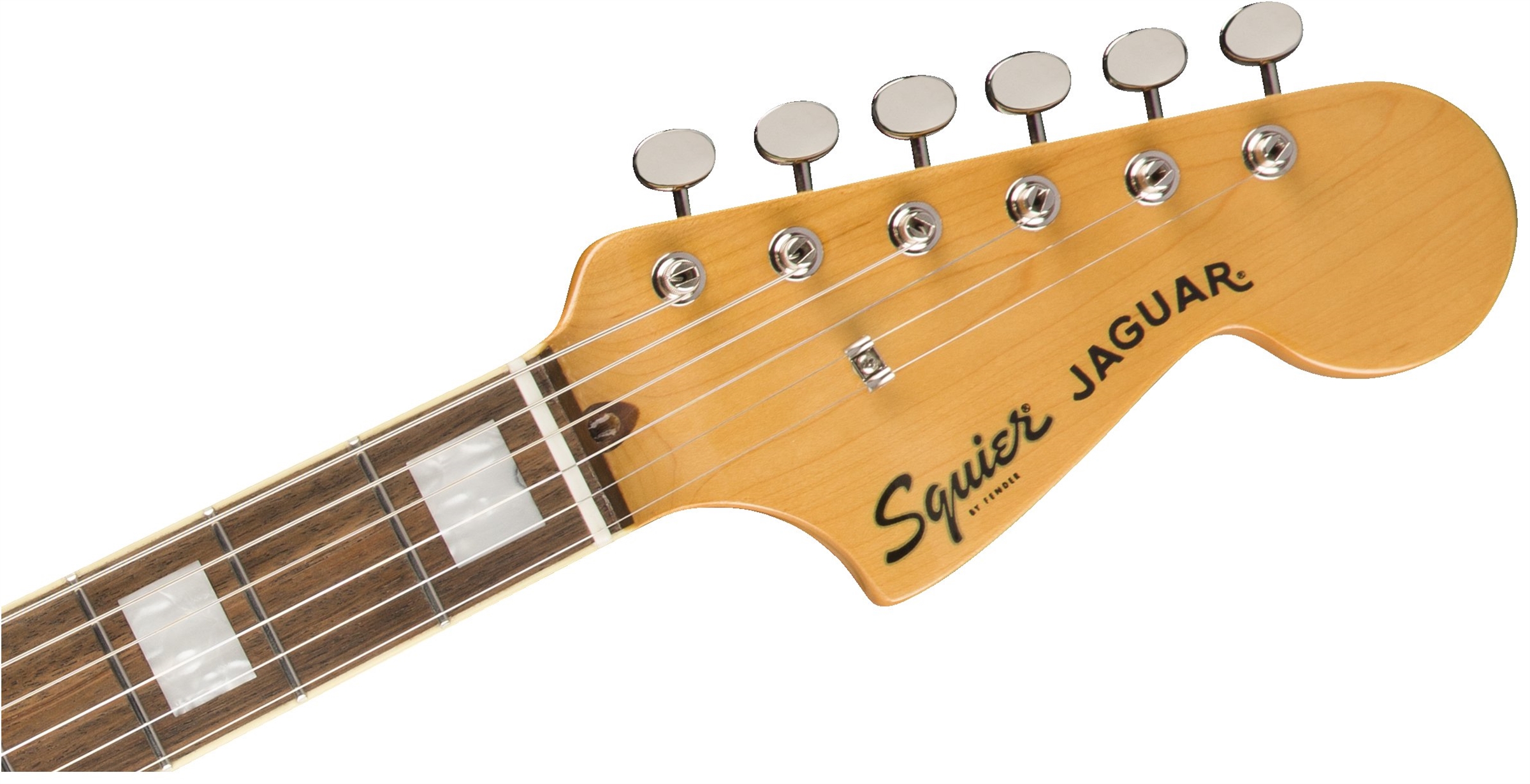 SQ CV 70s JAGUAR 3-Color Sunburstヘッド画像 SQ CV 70s JAGUAR 3-Color Sunburstヘッド画像
