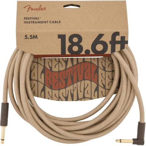Festival Hemp Instrument Cables Natural 18.6FTサムネイル