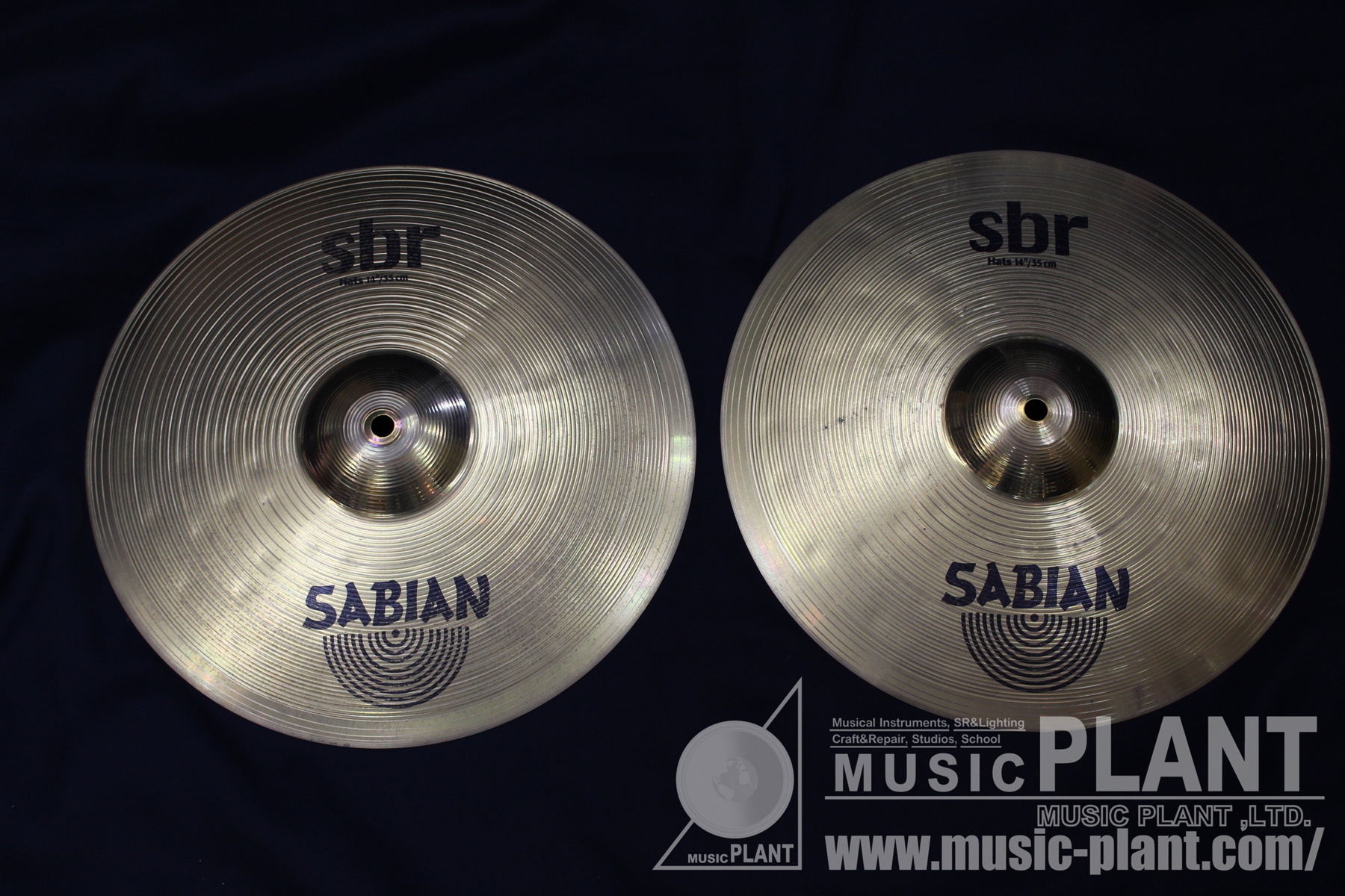 Sabian Sbrシリーズ ハイハットセットSbr " Hi Hat Set中古