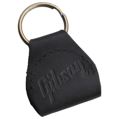 Gibson-ピックホルダーAKYC-BLK Premium Leather Pickholder Keychain