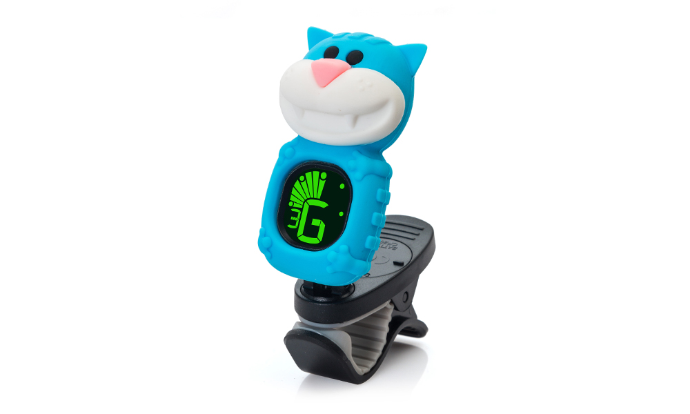 B72 Clip-on Cartoon Cat Tuner Yellow追加画像 B72 Clip-on Cartoon Cat Tuner Yellow追加画像