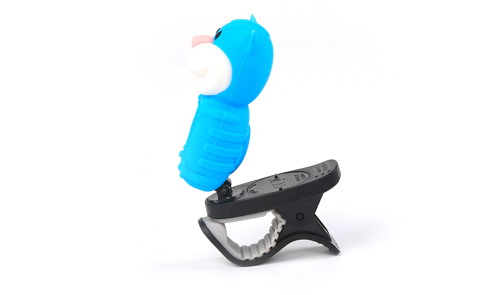 B72 Clip-on Cartoon Cat Tuner Yellow追加画像 B72 Clip-on Cartoon Cat Tuner Yellow追加画像