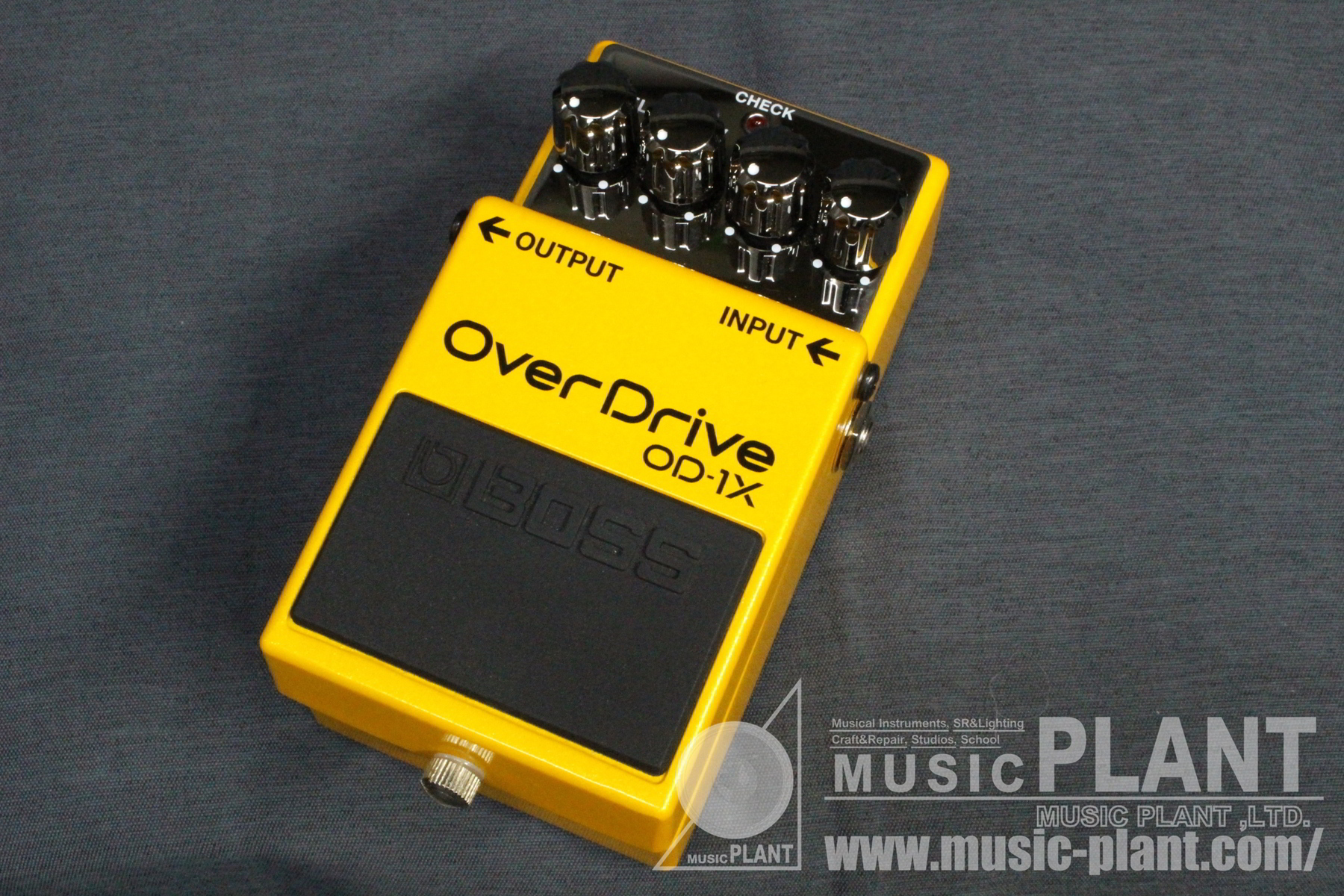 BOSS オーバードライブOD-1X Overdrive中古()売却済みです。あしからずご了承ください。 | MUSIC PLANT WEBSHOP