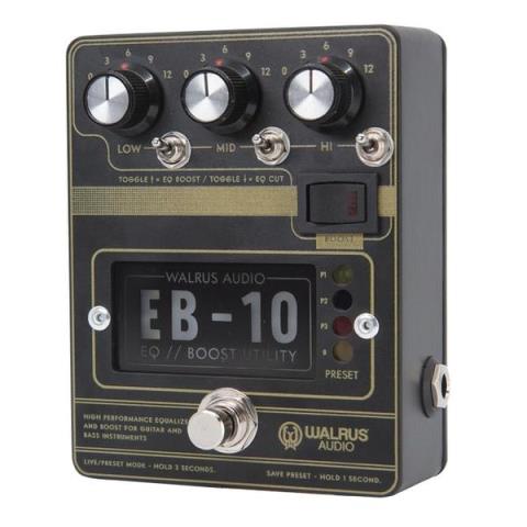 WALRUS AUDIO-プログラマブルイコライザー/ブースター
EQ/BOOST UTILITY WAL-EB10 #B