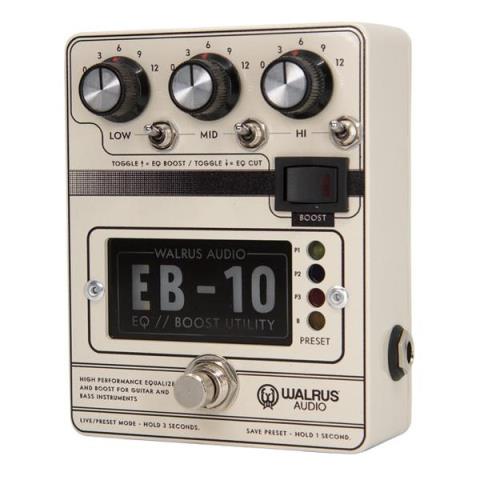 WALRUS AUDIO-プログラマブルイコライザー/ブースター
EQ/BOOST UTILITY WAL-EB10 #C