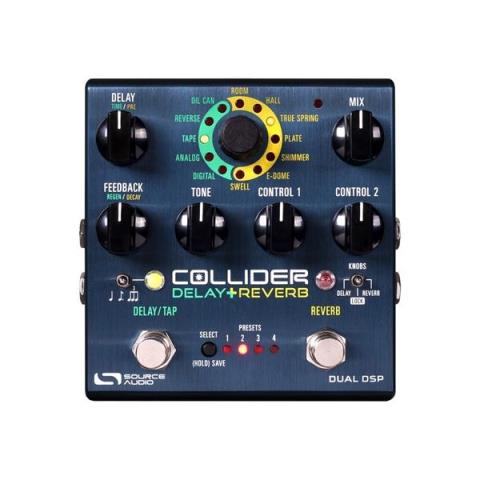 Source Audio-ディレイ&リバーブ
SA263 COLLIDER　 Delay+Reverb