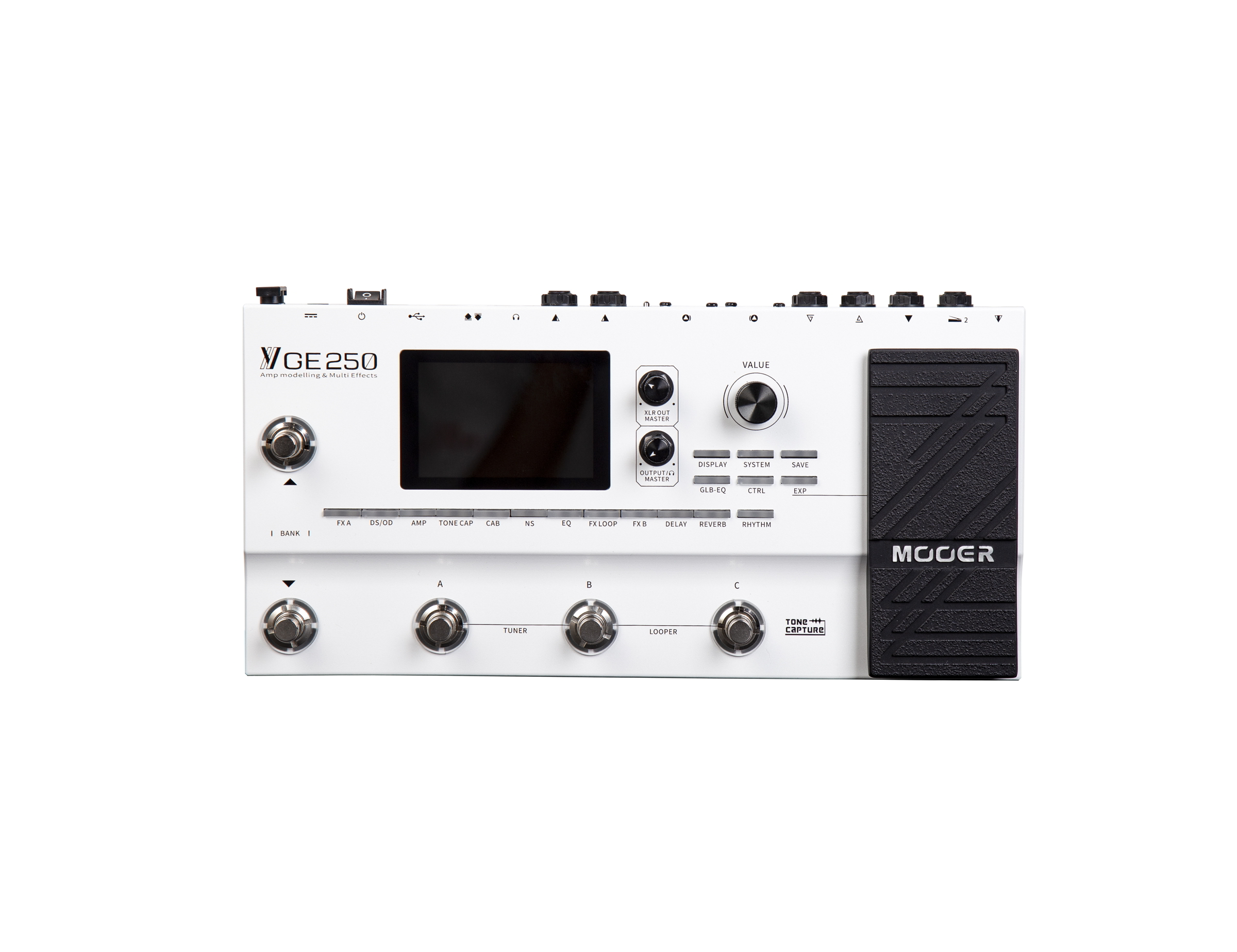 GE250 Amp Modelling & Multi Effectsパネル画像 GE250 Amp Modelling & Multi Effectsパネル画像
