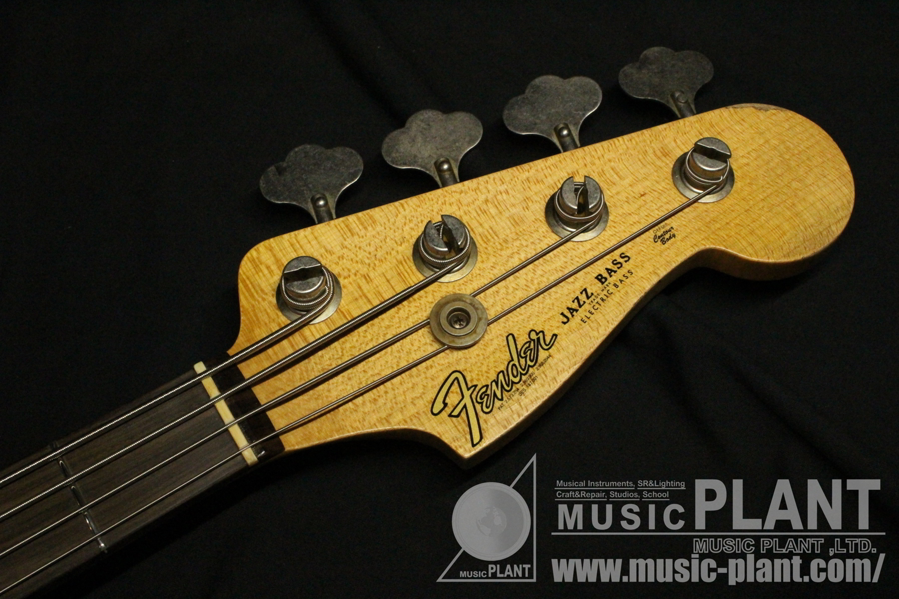 2017 NAMM Limited Edition 1960 Jazz Bass Relic Ocean Turquoiseヘッド画像 2017 NAMM Limited Edition 1960 Jazz Bass Relic Ocean Turquoiseヘッド画像