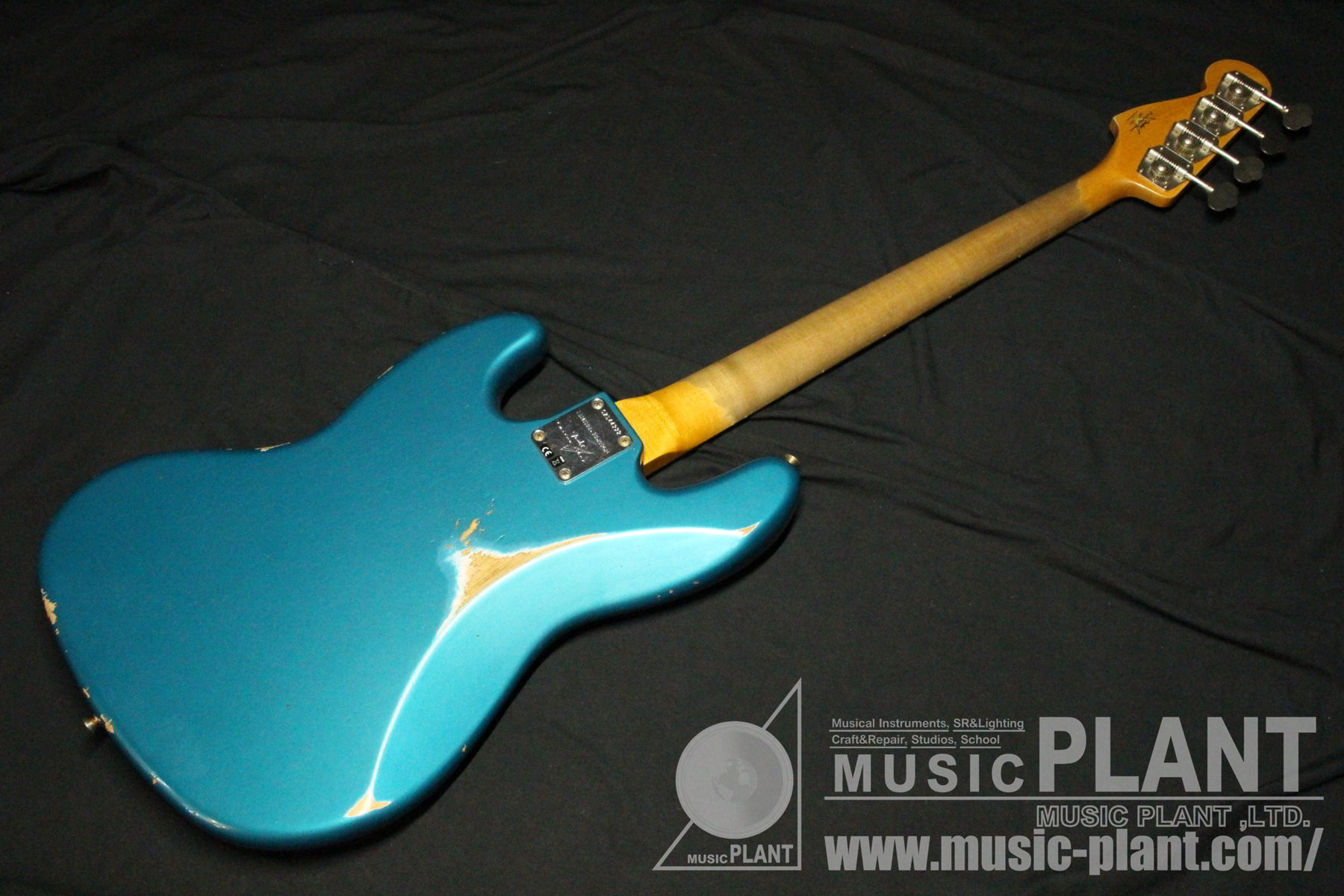 2017 NAMM Limited Edition 1960 Jazz Bass Relic Ocean Turquoise背面画像 2017 NAMM Limited Edition 1960 Jazz Bass Relic Ocean Turquoise背面画像