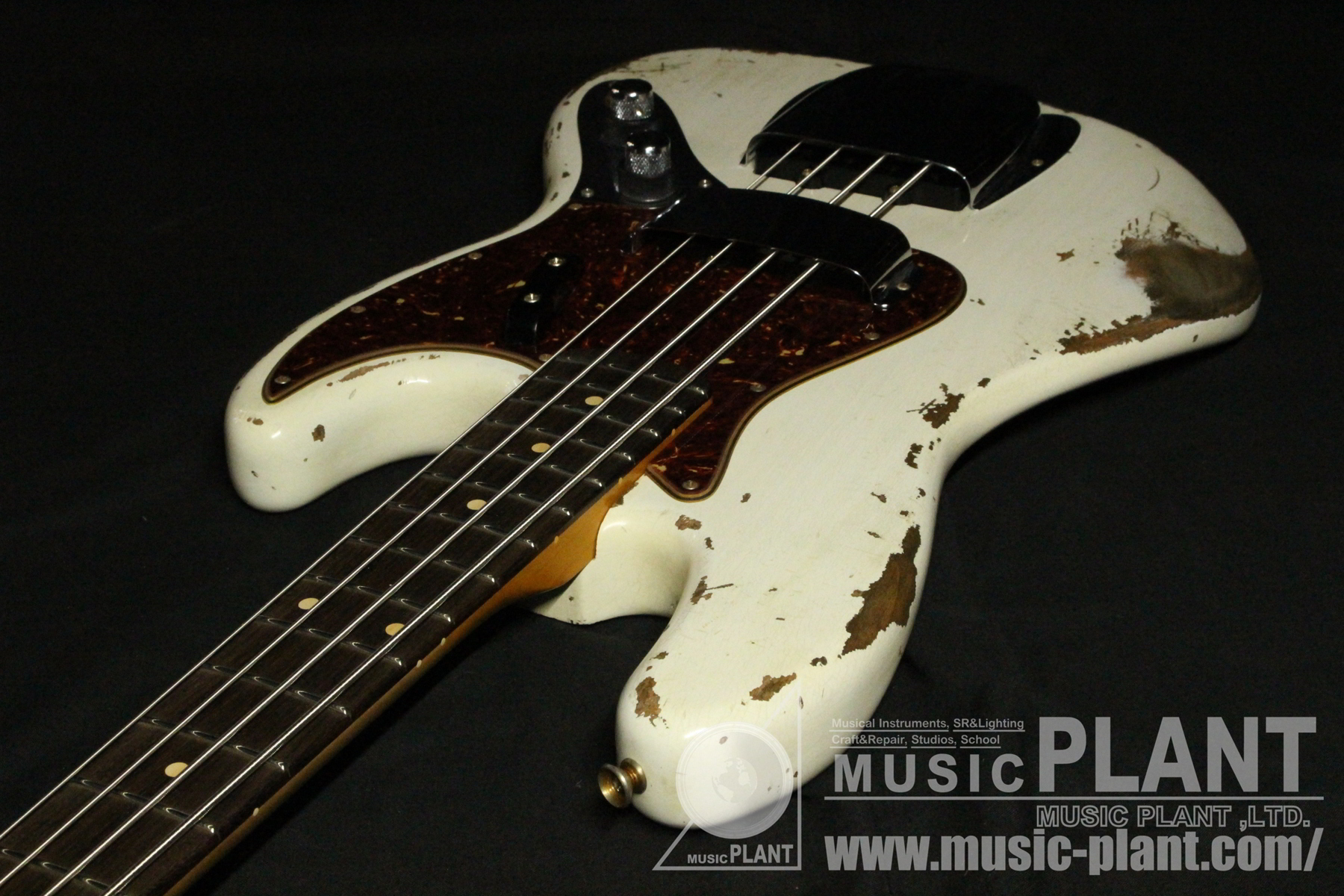 Time Machine 1961 Jazz Bass Heavy Relic Olympic White追加画像 Time Machine 1961 Jazz Bass Heavy Relic Olympic White追加画像