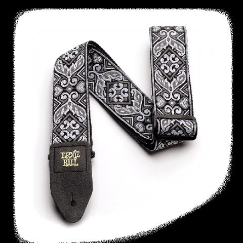 ERNIE BALL-ストラップJacquard Strap Tribal Silver
