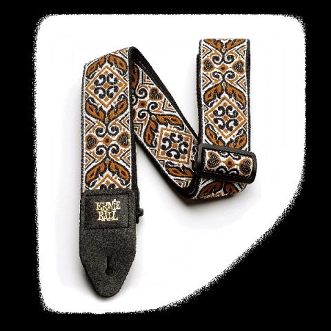 ERNIE BALL-ストラップJacquard Strap Tribal Brown