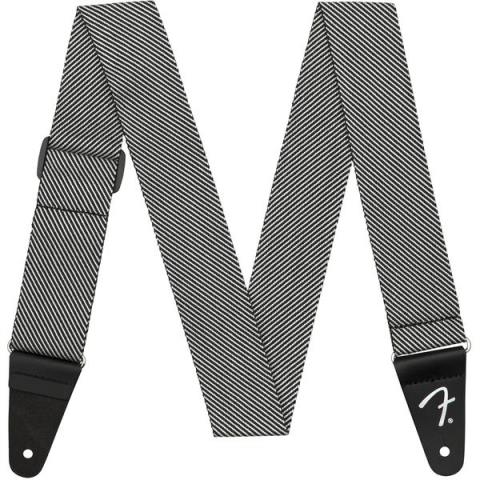 Fender-ストラップ2 Modern Tweed Strap  White and Black