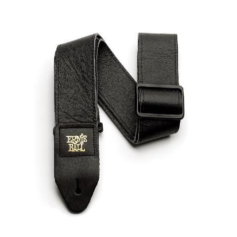 ERNIE BALL-ストラップ2 Tri-Glide Italian Leather Strap Black