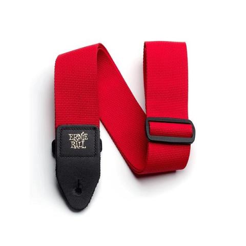 ERNIE BALL-ストラップRed Polypro Strap