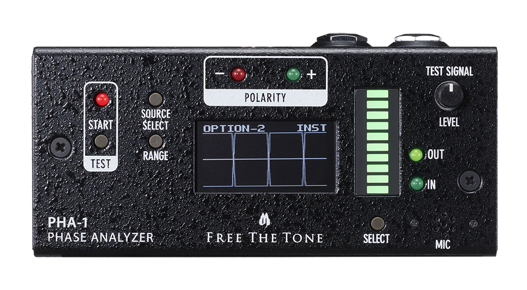 PHA-1 PHAZE ANALYZERパネル画像 PHA-1 PHAZE ANALYZERパネル画像