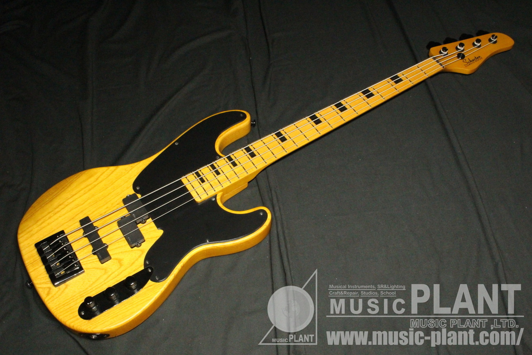 PLANT　SCHECTER　エレキベースMODEL-T　MUSIC　SESSION　ANS中古()売却済みです。あしからずご了承ください。　WEBSHOP