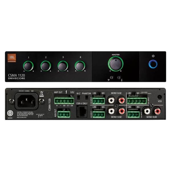 JBL PROFESSIONAL-4chミキサー内蔵パワーアンプCSMA 180