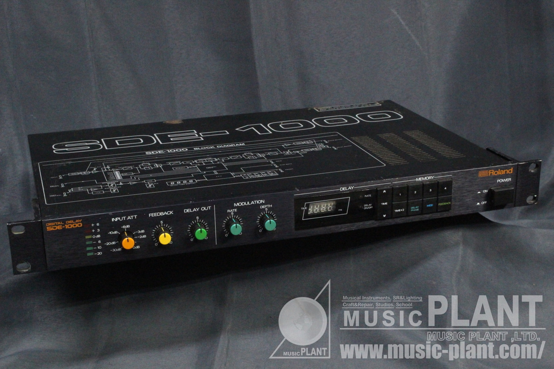 ディレイSDE-1000　MUSIC　Roland　WEBSHOP　DELAY中古()売却済みです。あしからずご了承ください。　SDEシリーズ　DIGITAL　PLANT