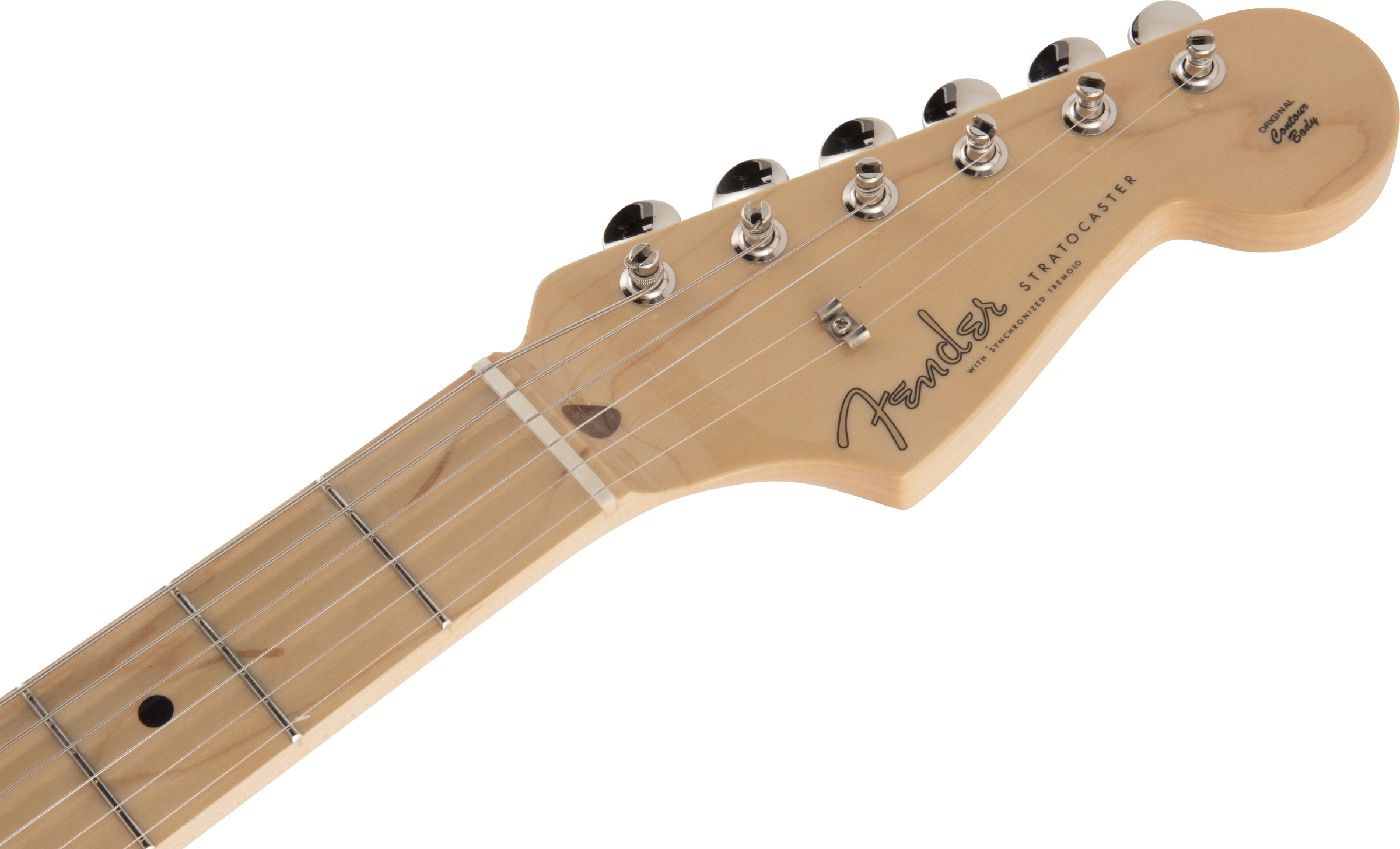 Made in Japan Traditional 50s Stratocaster Blackヘッド画像 Made in Japan Traditional 50s Stratocaster Blackヘッド画像