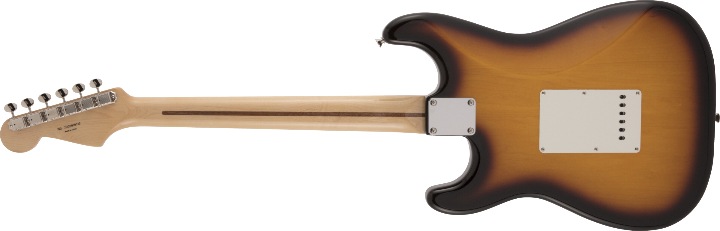 Made in Japan Traditional 50s Stratocaster 2-Color Sunburst背面画像 Made in Japan Traditional 50s Stratocaster 2-Color Sunburst背面画像