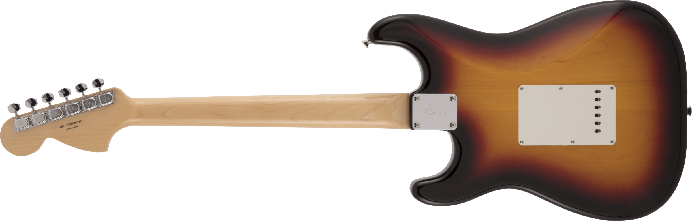 Made in Japan Traditional Late 60s Stratocaster 3-Color Sunburst背面画像 Made in Japan Traditional Late 60s Stratocaster 3-Color Sunburst背面画像