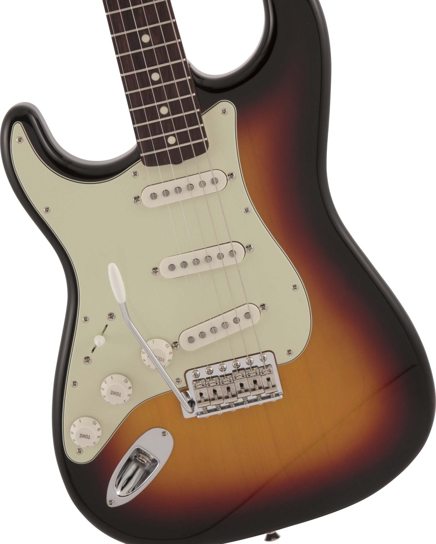 Made in Japan Traditional 60s Stratocaster Left-Handed 3-Color Sunburst追加画像 Made in Japan Traditional 60s Stratocaster Left-Handed 3-Color Sunburst追加画像