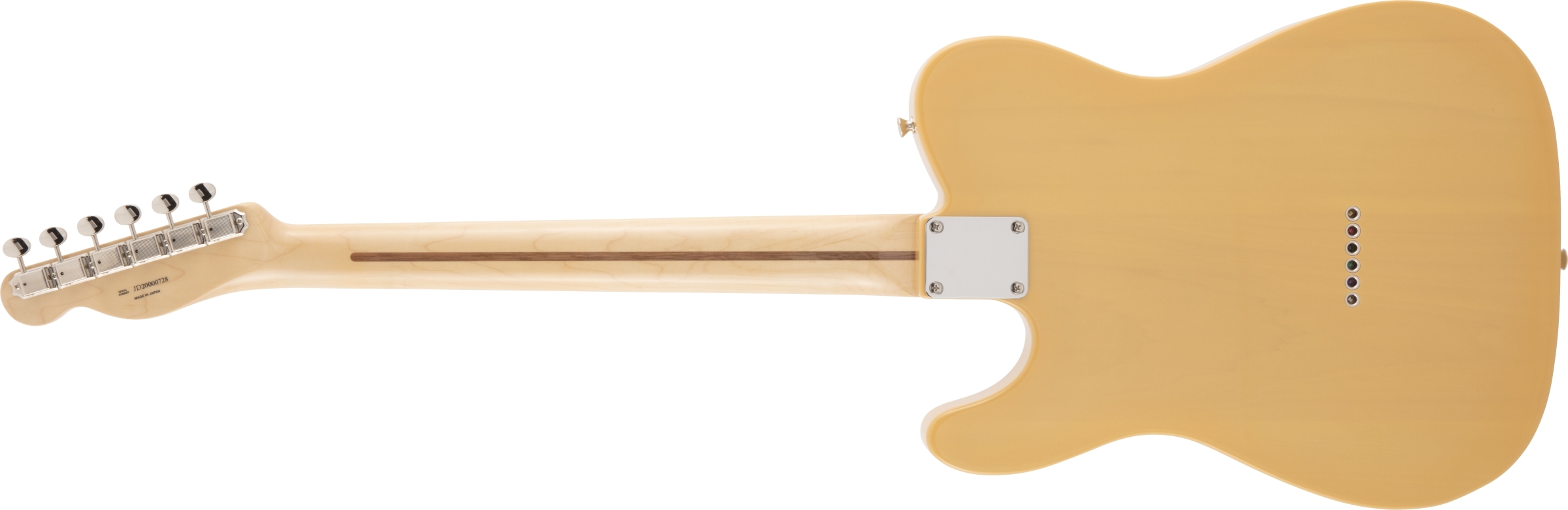 Made in Japan Traditional 50s Telecaster Butterscotch Blonde背面画像 Made in Japan Traditional 50s Telecaster Butterscotch Blonde背面画像