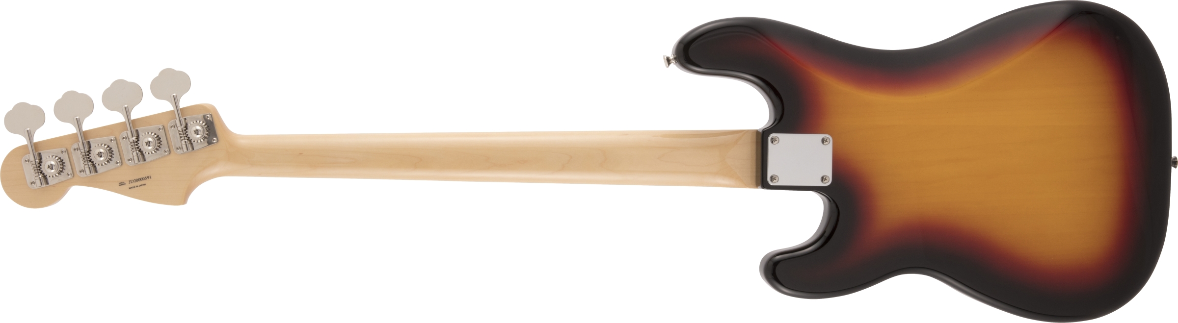 Made in Japan Traditional 60s Precision Bass 3-Color Sunburst背面画像 Made in Japan Traditional 60s Precision Bass 3-Color Sunburst背面画像