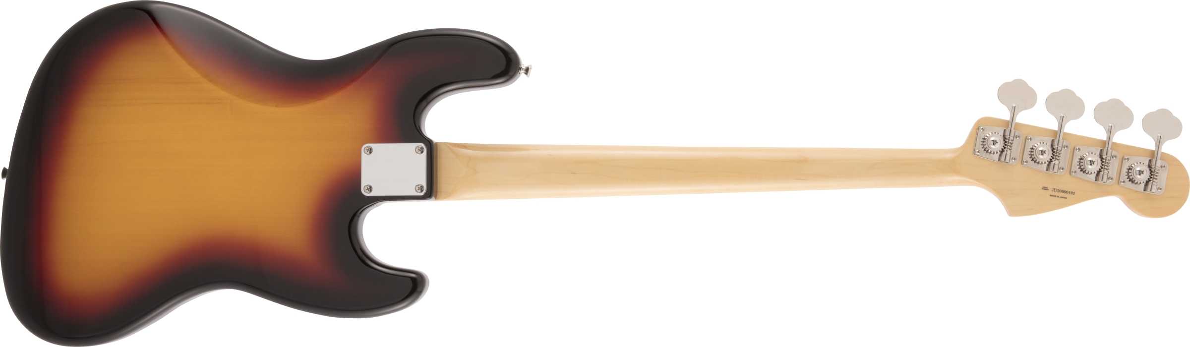 Made in Japan Traditional 60s Jazz Bass Left-Handed 3-Color Sunburst背面画像 Made in Japan Traditional 60s Jazz Bass Left-Handed 3-Color Sunburst背面画像