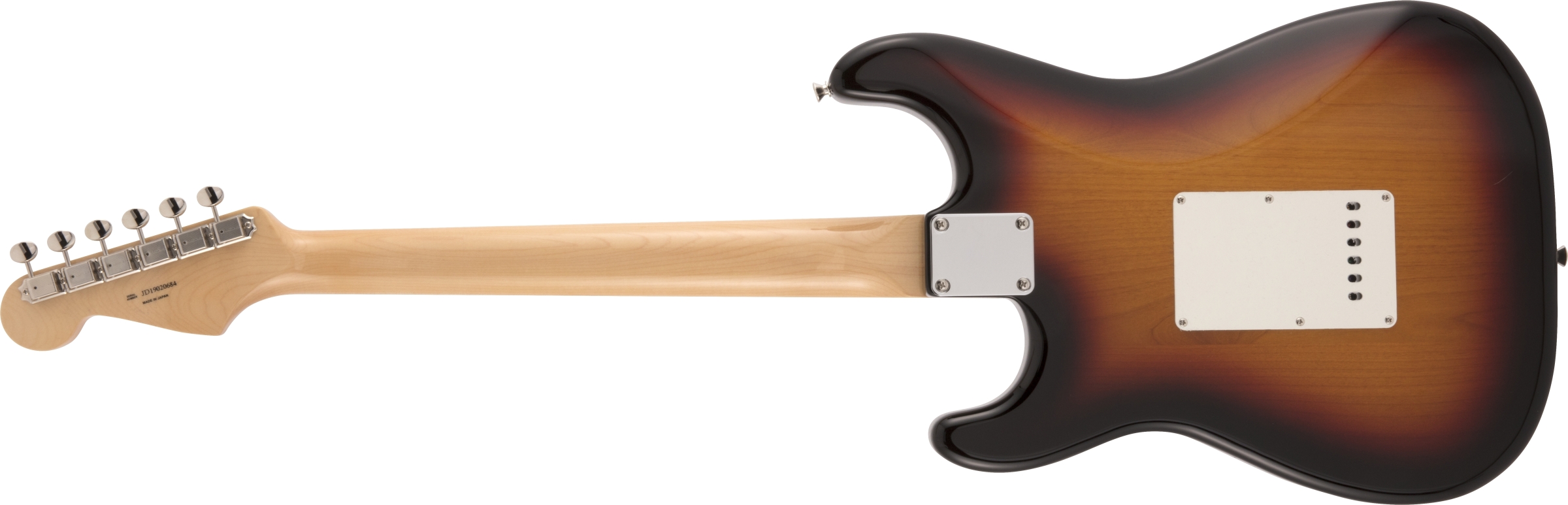 Made in Japan Heritage 60s Stratocaster 3-Color Sunburst背面画像 Made in Japan Heritage 60s Stratocaster 3-Color Sunburst背面画像