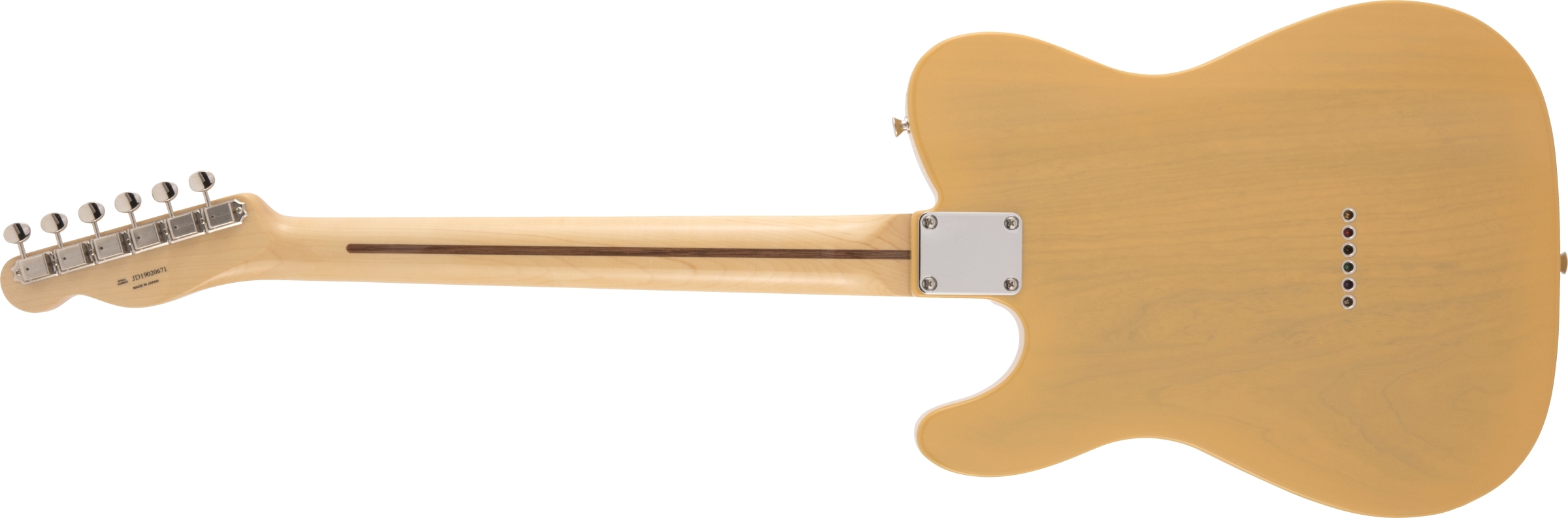 Made in Japan Heritage 50s Telecaster Butterscotch Blonde背面画像 Made in Japan Heritage 50s Telecaster Butterscotch Blonde背面画像