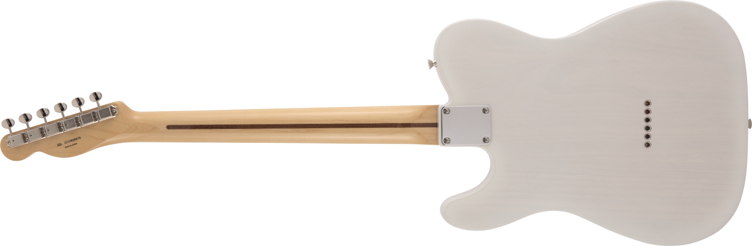 Made in Japan Heritage 50s Telecaster White Blonde背面画像 Made in Japan Heritage 50s Telecaster White Blonde背面画像