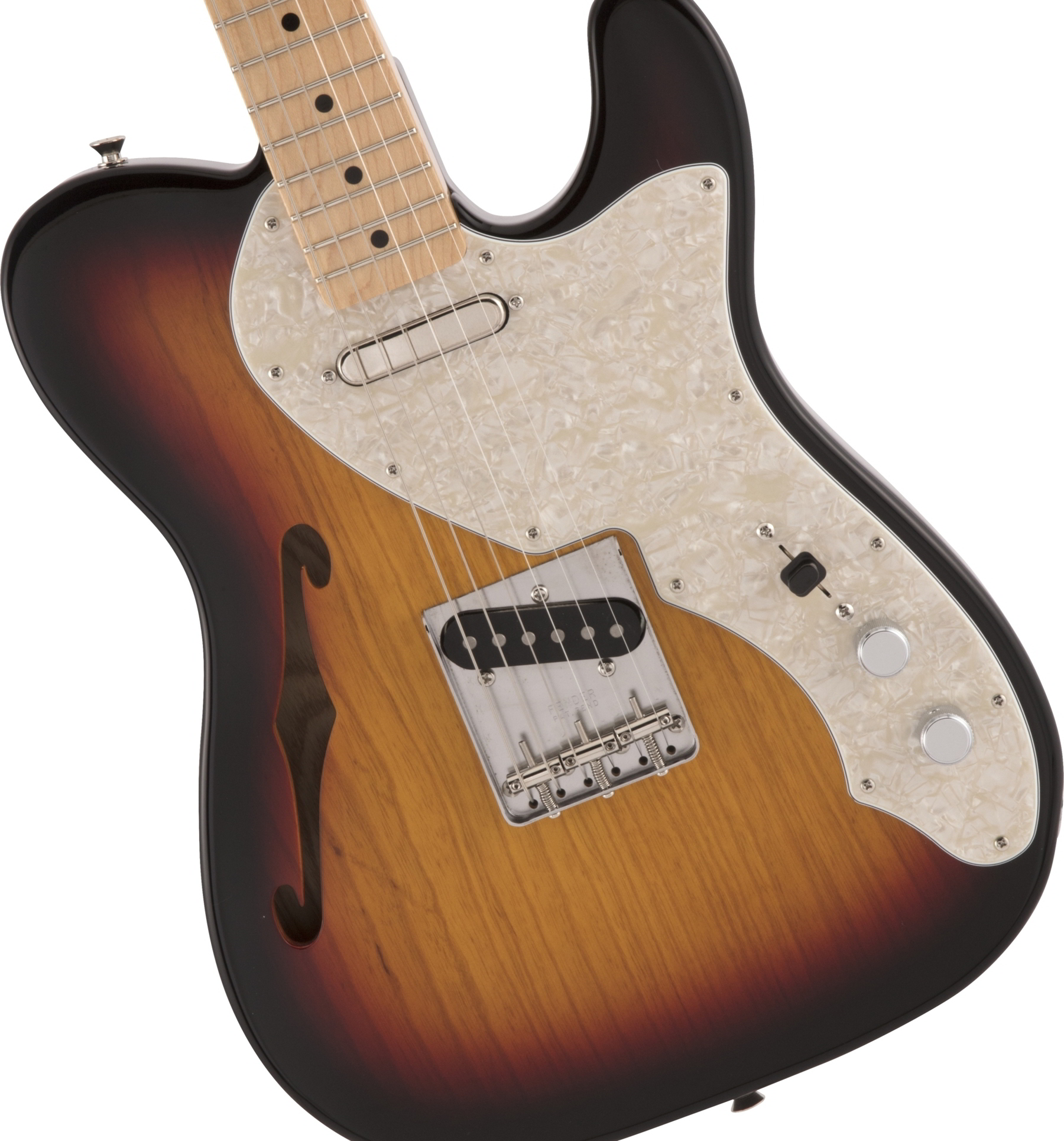 Made in Japan Heritage 60s Telecaster Thinline 3-Color Sunburst追加画像 Made in Japan Heritage 60s Telecaster Thinline 3-Color Sunburst追加画像