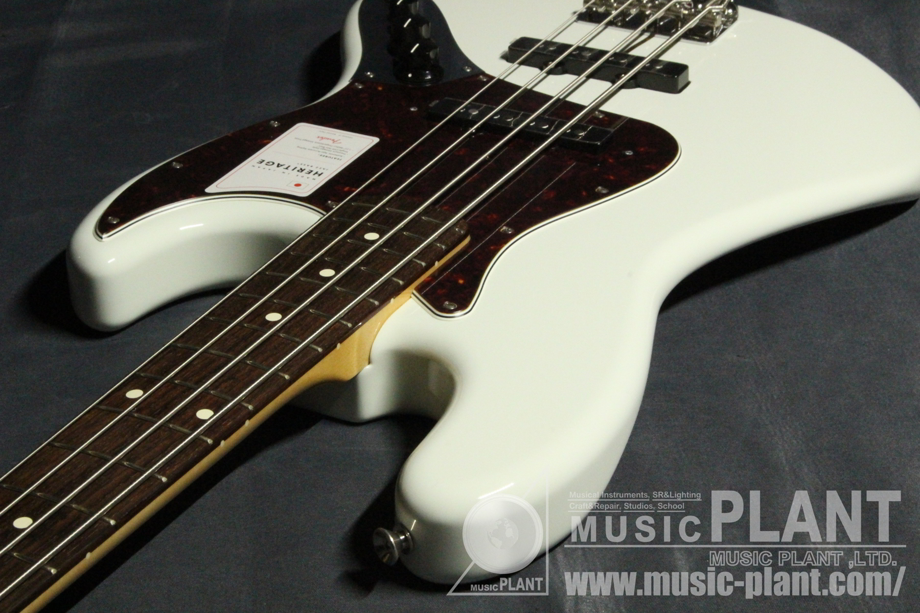 Made in Japan Heritage 60s Jazz Bass Olympic White追加画像 Made in Japan Heritage 60s Jazz Bass Olympic White追加画像
