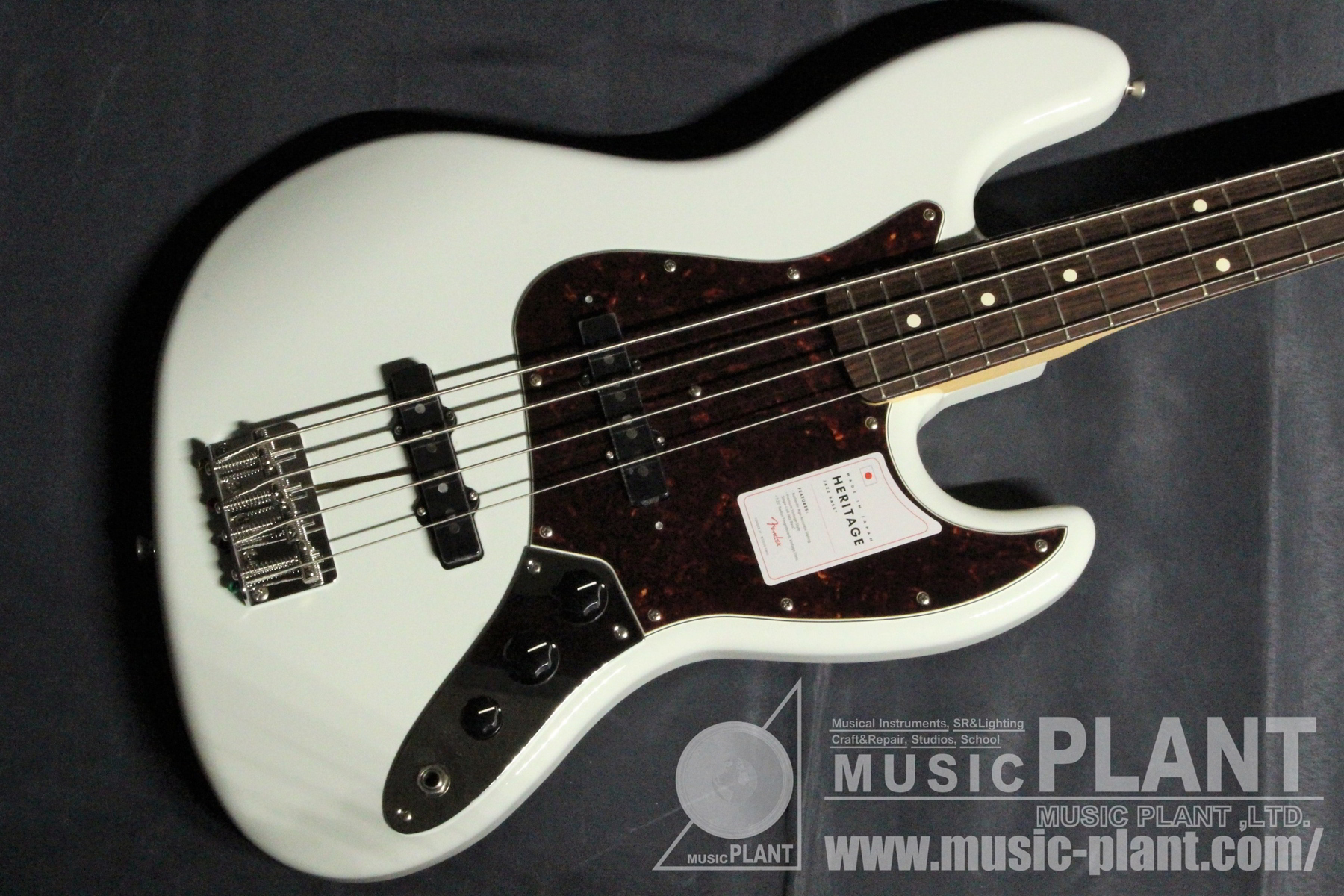 Made in Japan Heritage 60s Jazz Bass Olympic White追加画像 Made in Japan Heritage 60s Jazz Bass Olympic White追加画像