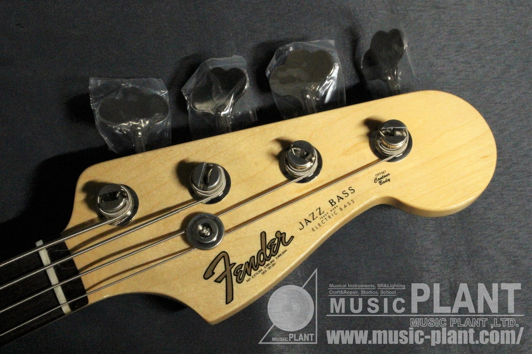 Made in Japan Heritage 60s Jazz Bass Olympic Whiteヘッド画像 Made in Japan Heritage 60s Jazz Bass Olympic Whiteヘッド画像