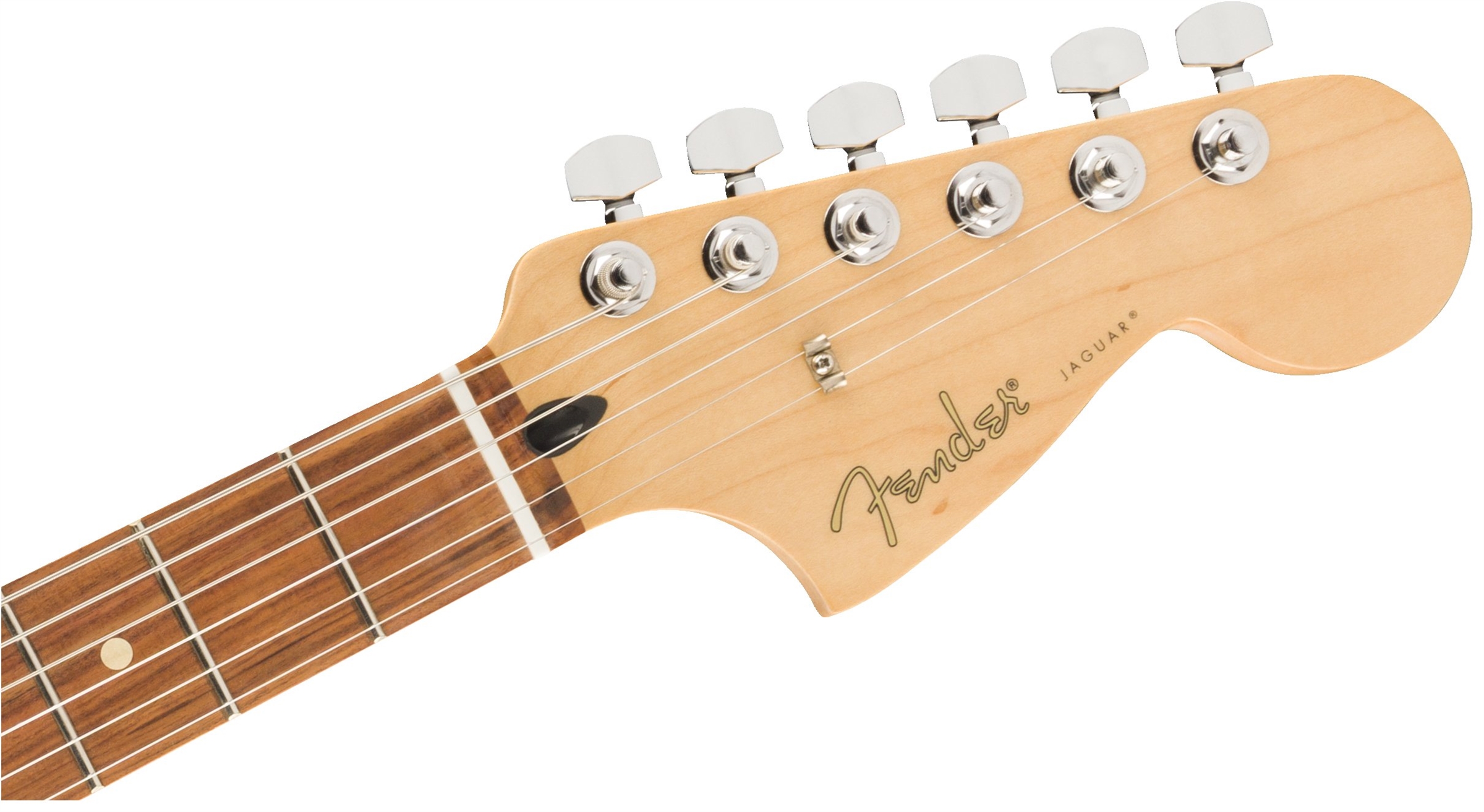 Player Jaguar Capri Orange (Pau Ferro Fingerboard)ヘッド画像 Player Jaguar Capri Orange (Pau Ferro Fingerboard)ヘッド画像
