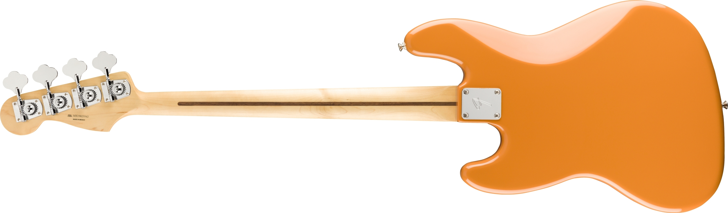 Player Jazz Bass Capri Orange (Pau Ferro Fingerboard)背面画像 Player Jazz Bass Capri Orange (Pau Ferro Fingerboard)背面画像