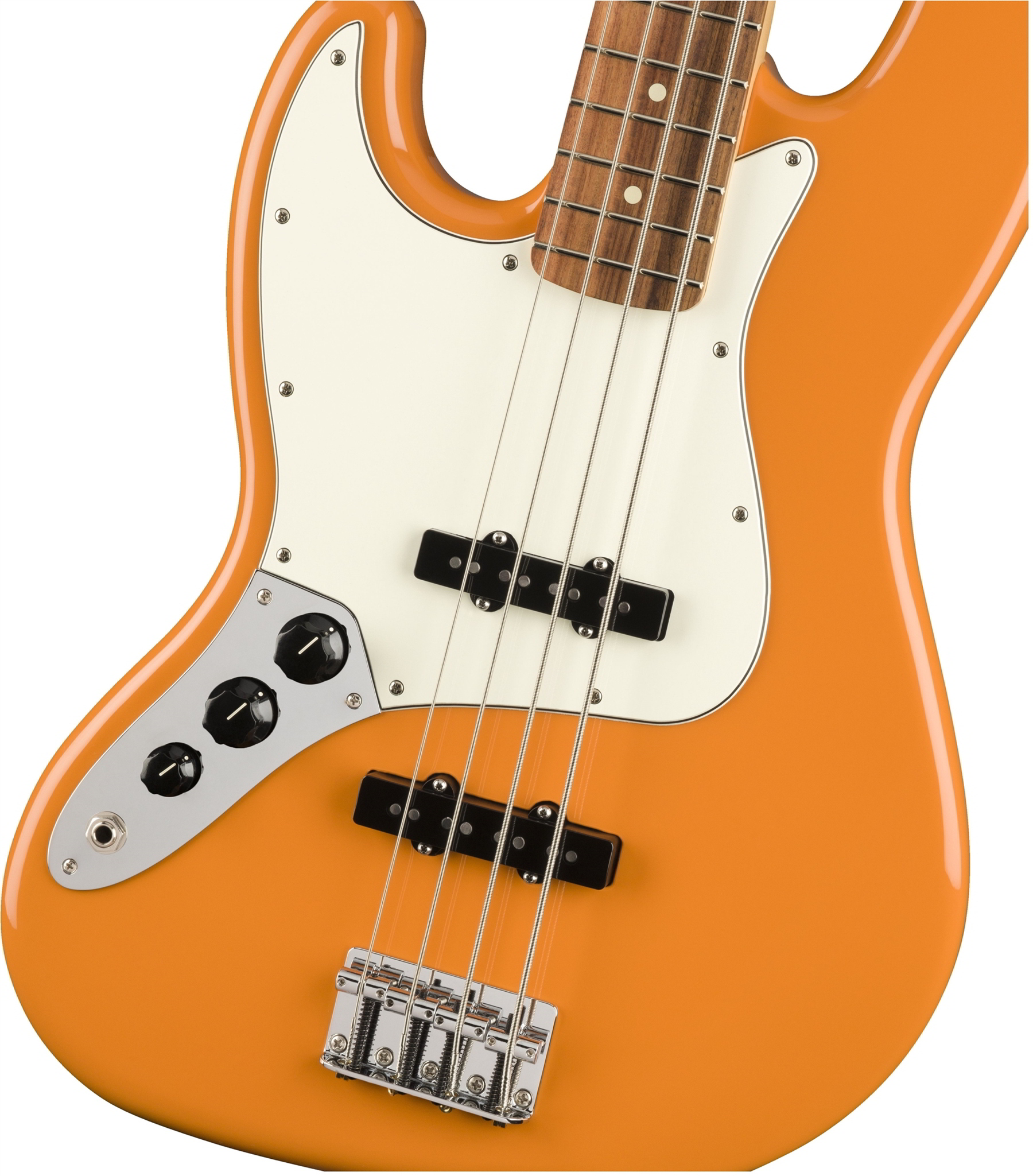 Player Jazz Bass Left-Handed Capri Orange (Pau Ferro Fingerboard)追加画像 Player Jazz Bass Left-Handed Capri Orange (Pau Ferro Fingerboard)追加画像